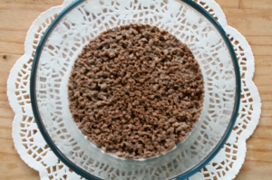 Soaked soya mince protein 